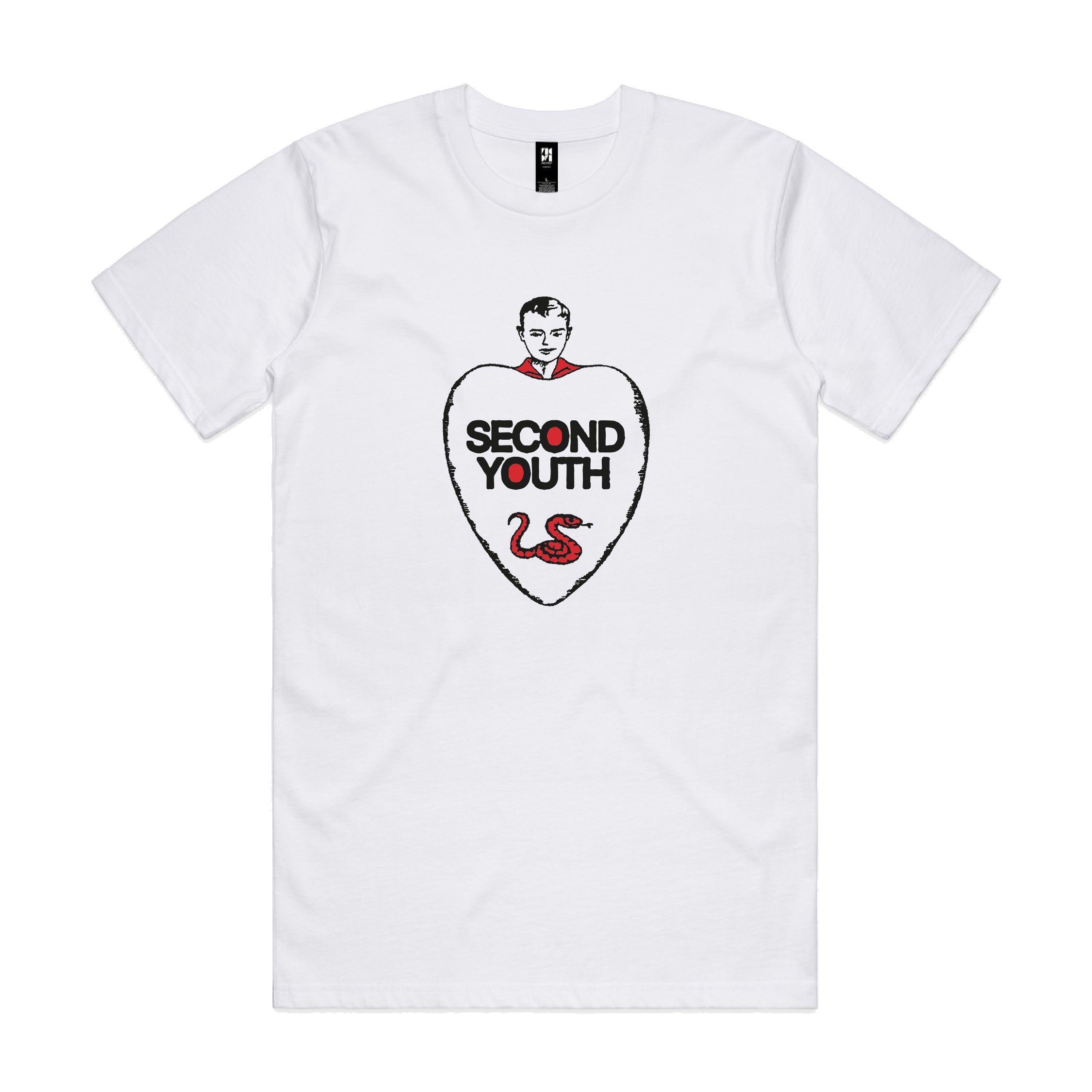Second Youth "Only Child" Tee White