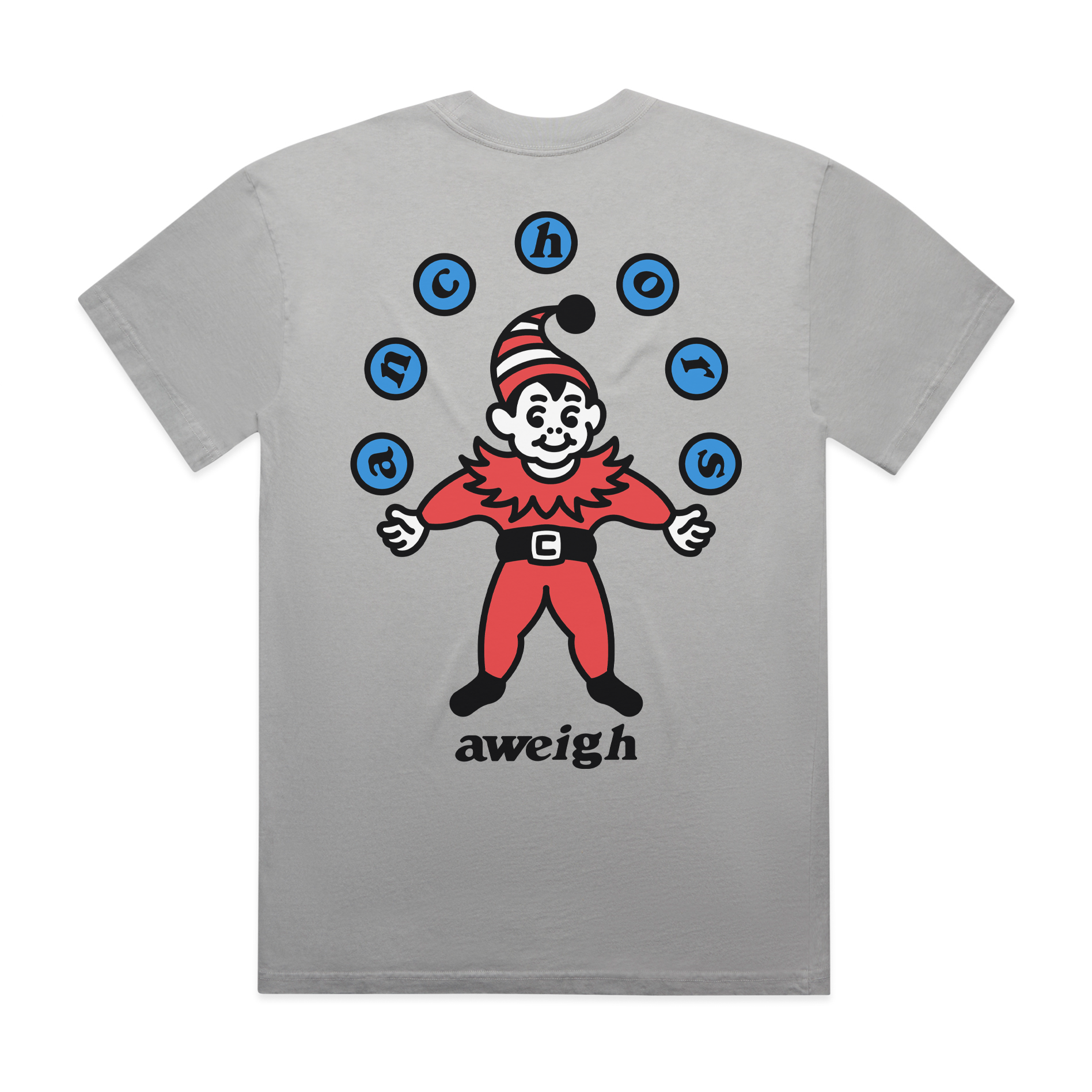 Anchors Aweigh Records "Juggler" Heavy Faded Tee Storm