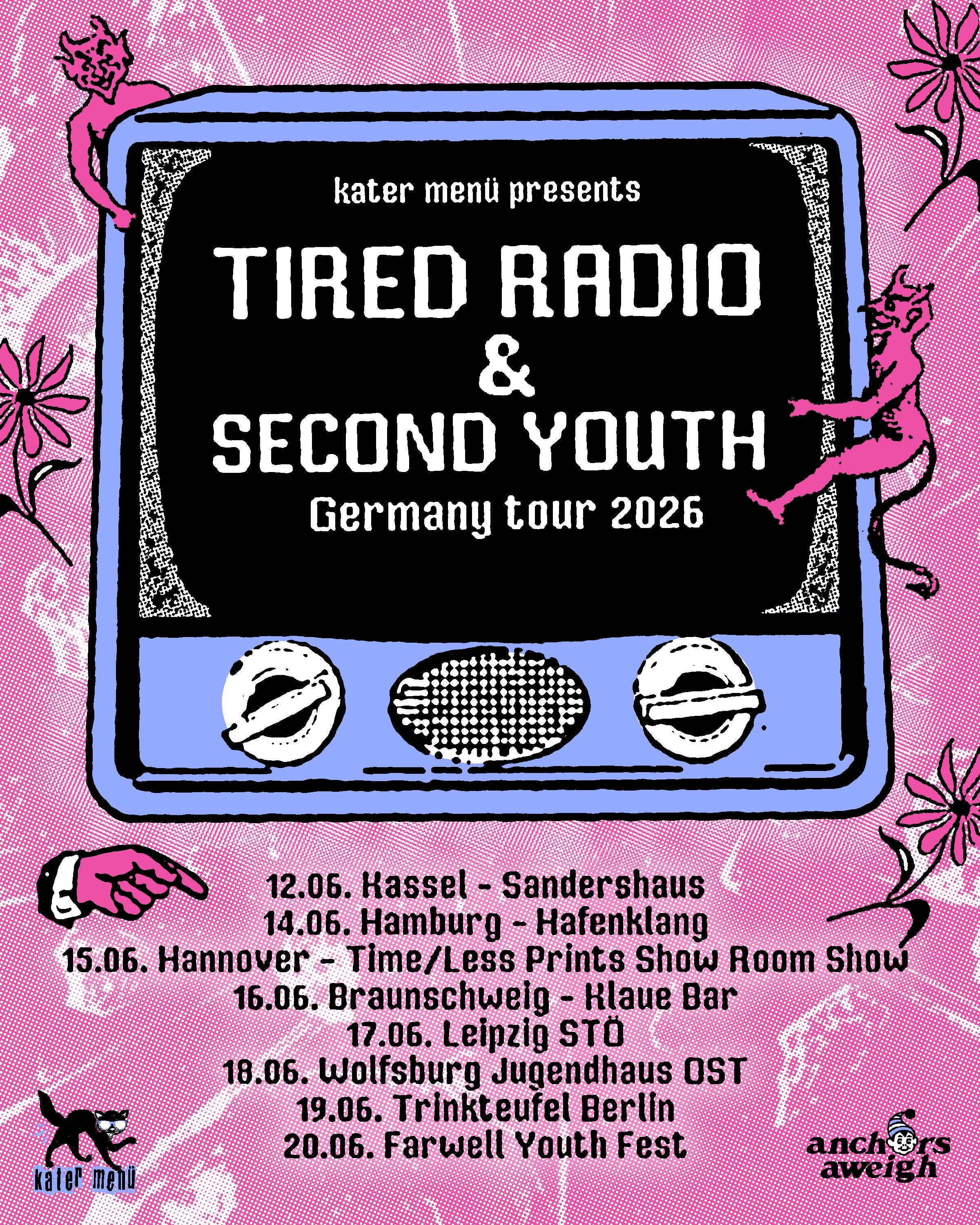 SECOND YOUTH ANNOUNCED NEW TOUR WITH TIRED RADIO