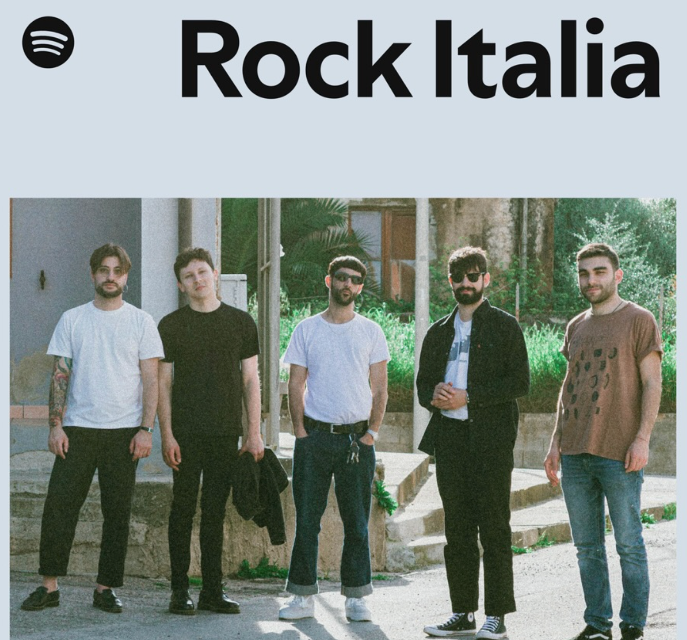 QUERCIA OGGI NELLA COVER DI ROCK ITALIA SPOTIFY