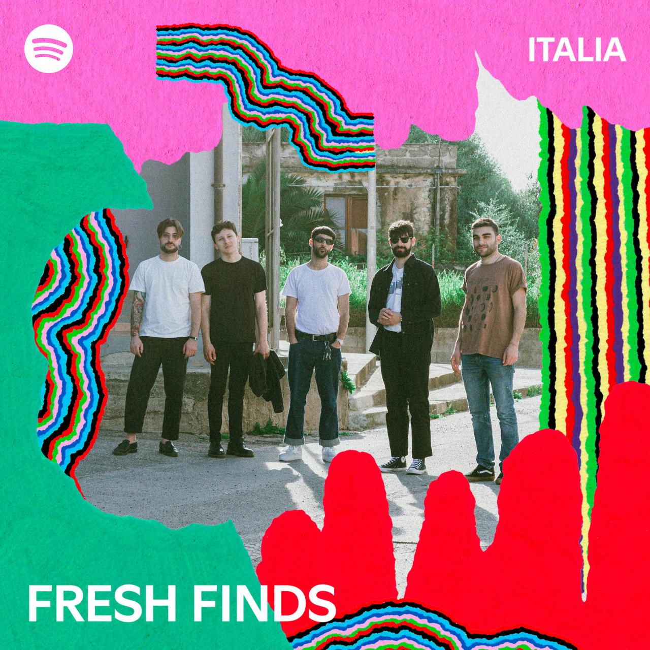 Quercia nella cover di Fresh Finds Italia su Spotify