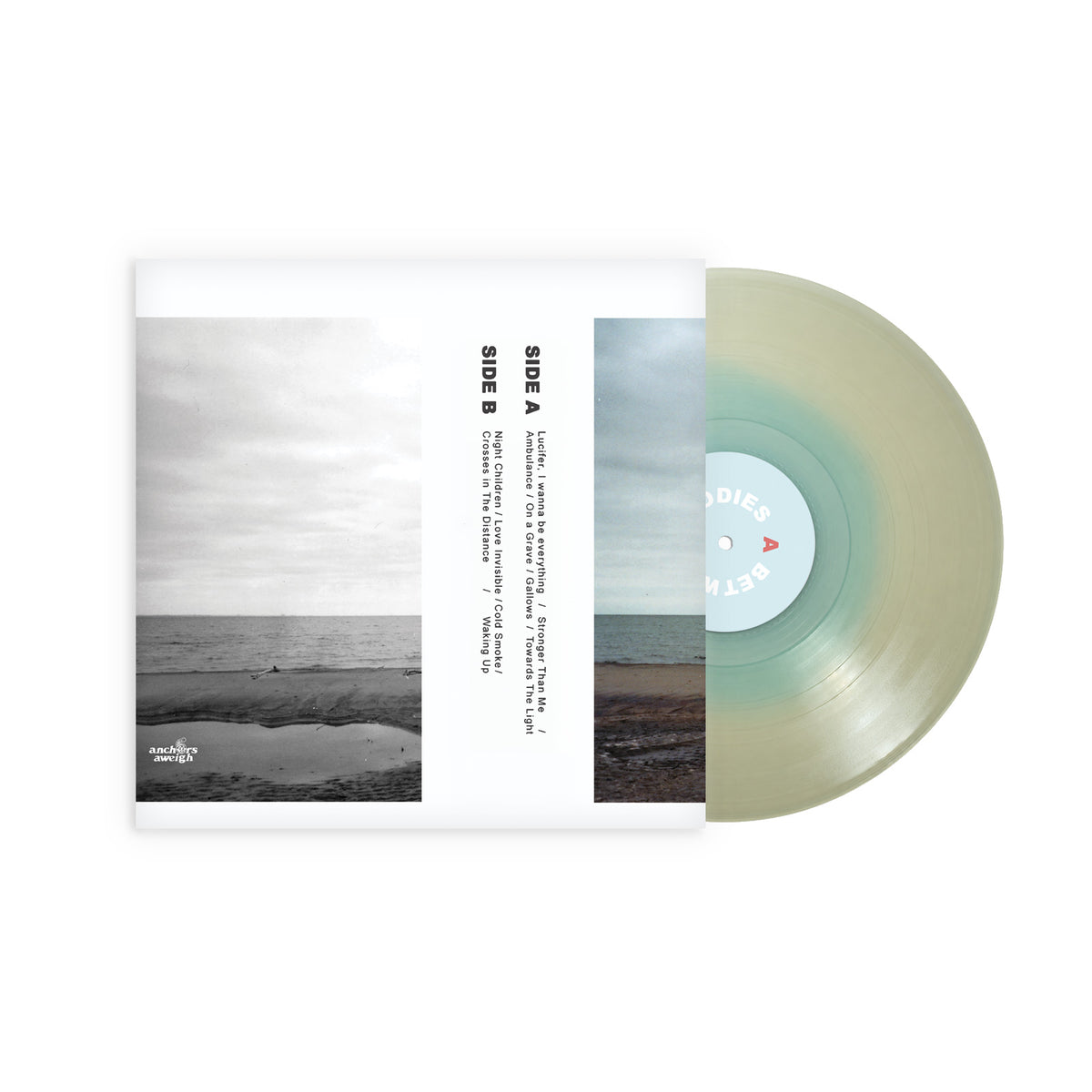 BETWEEN BODIES "ELECTRIC SLEEP" 12 INCH ELECTRIC BLUE MILKY CLEAR
