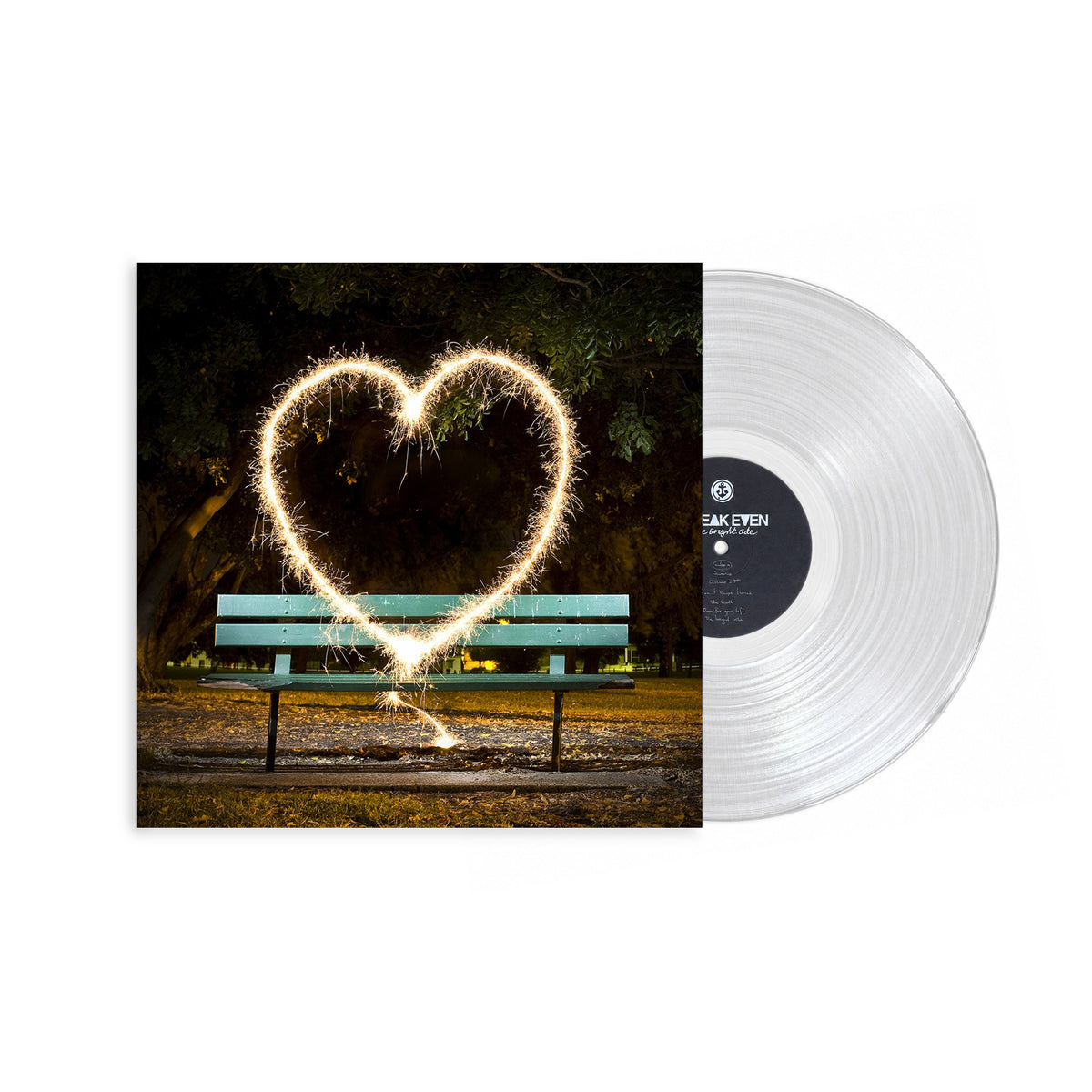 Break Even "The Bright Side" 12" Inch Vinyl Transparent Limited Edition