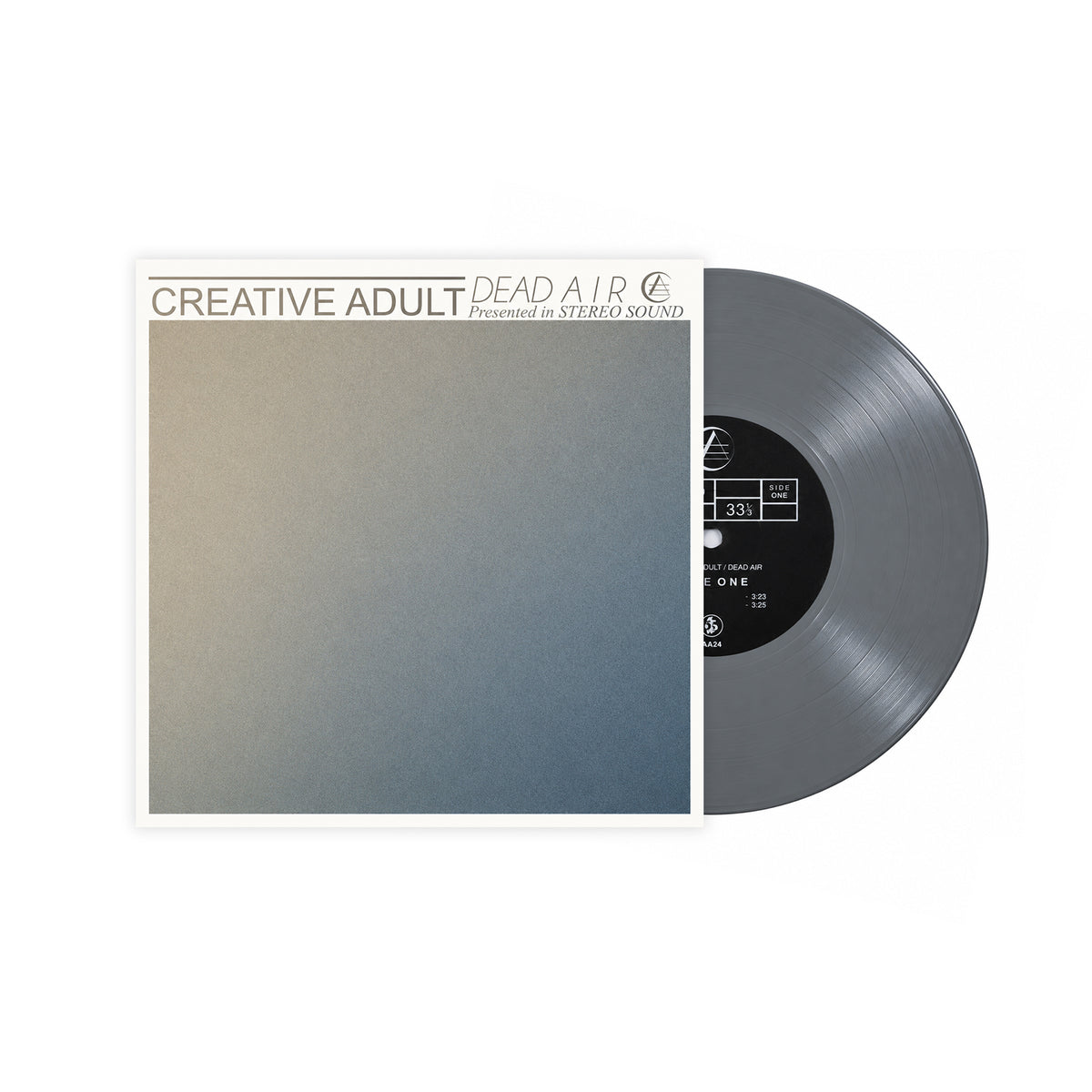 Creative Adult "Dead Air" 7" Inch Vinyl Grey