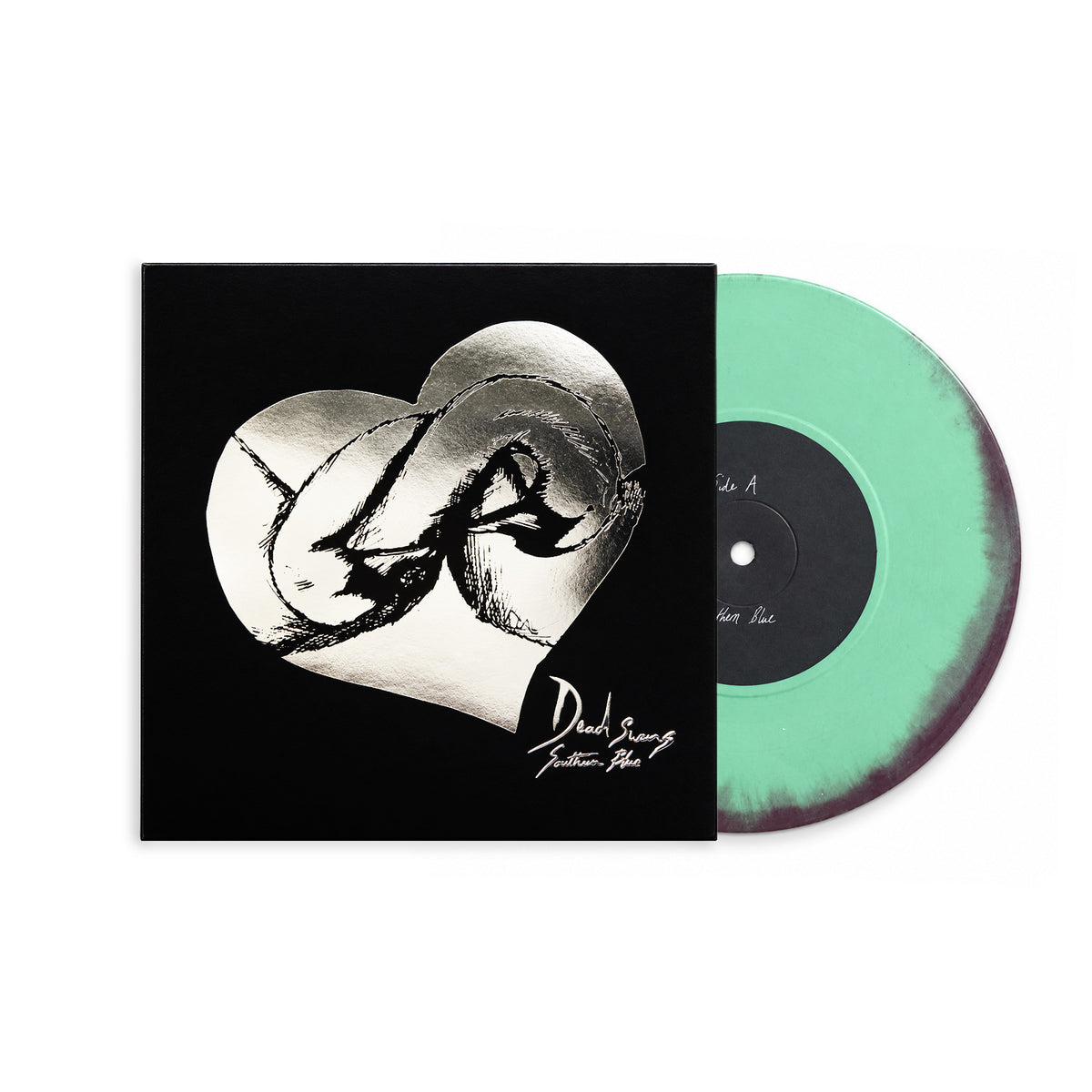 Dead Swans "Southern Blue" 7" Inch Vinyl Green Purple Haze