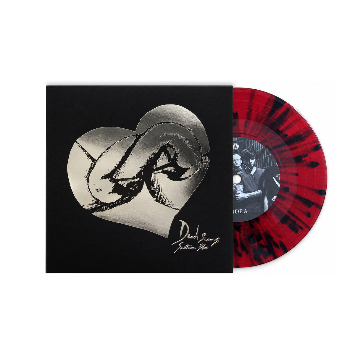 Dead Swans "Southern Blue" 7" Inch Vinyl Red w/ Black Splatter