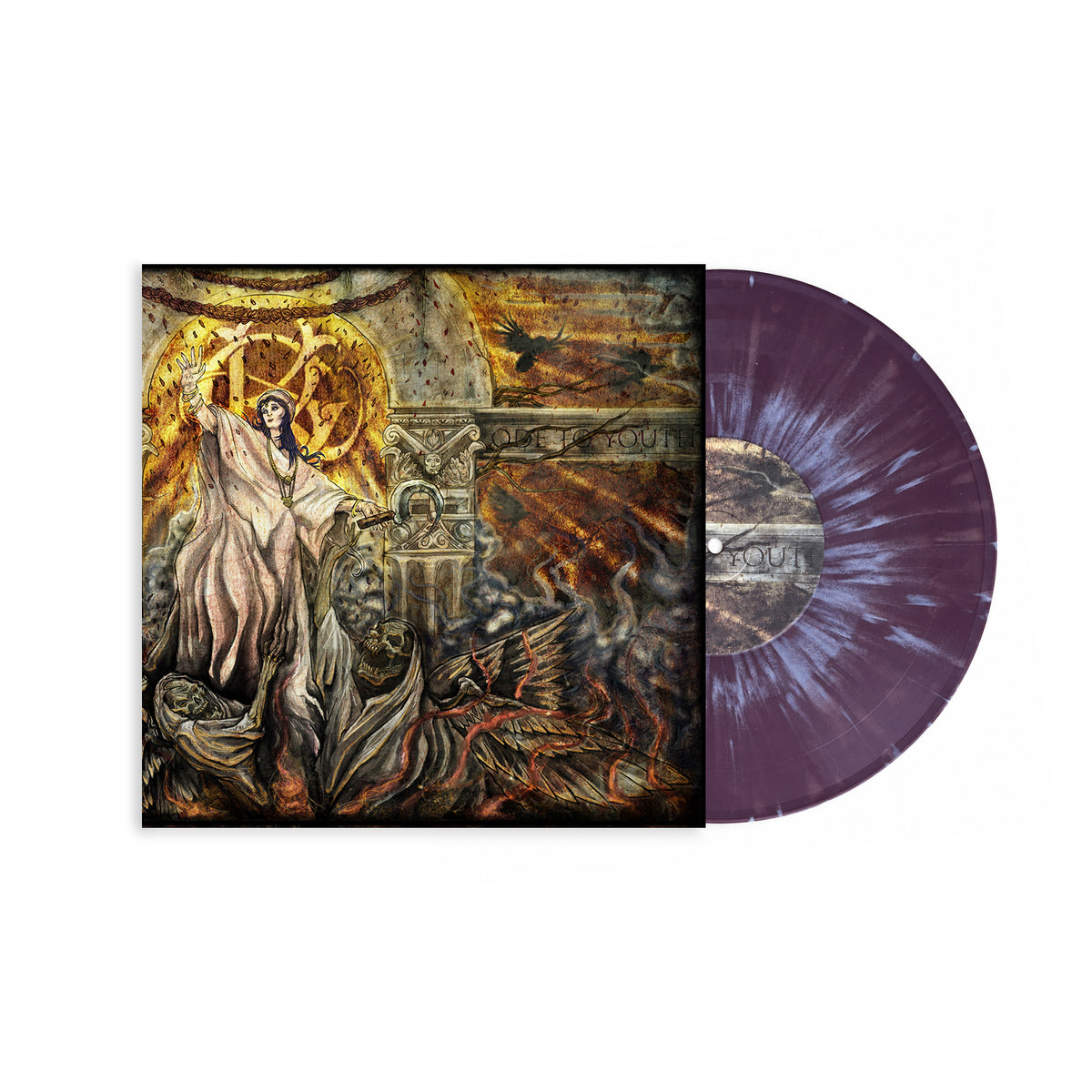 Gold Kids "Ode To Youth" 10" Inch Brown Grey Splatter