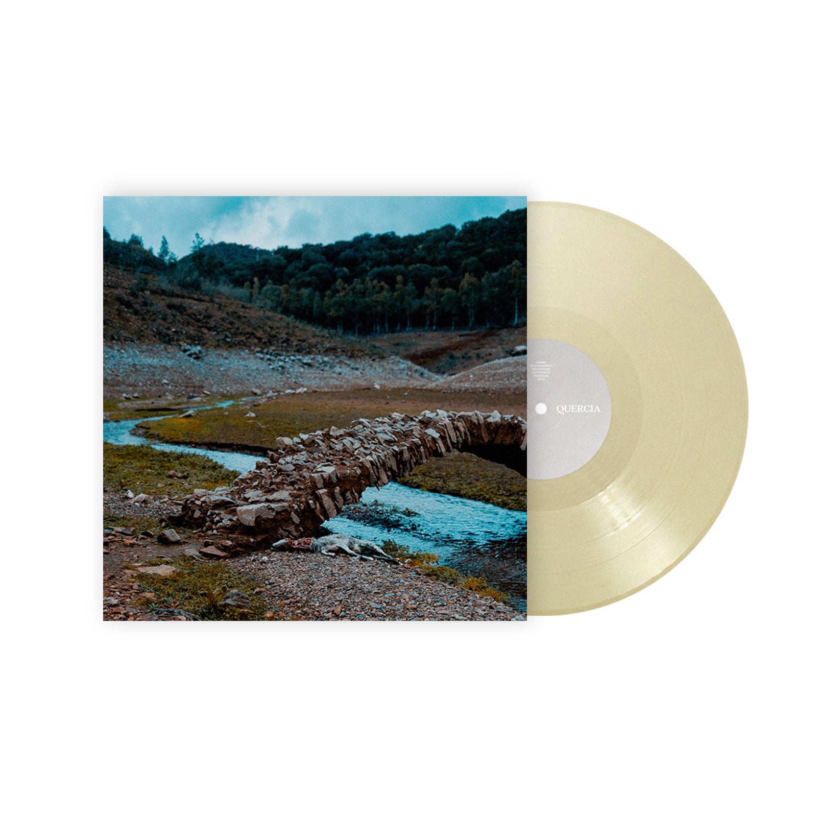 Quercia "Mentre I Monsoni Curano e Scuotono L'Erba Rimasta," 12 Inch Vinile Bone