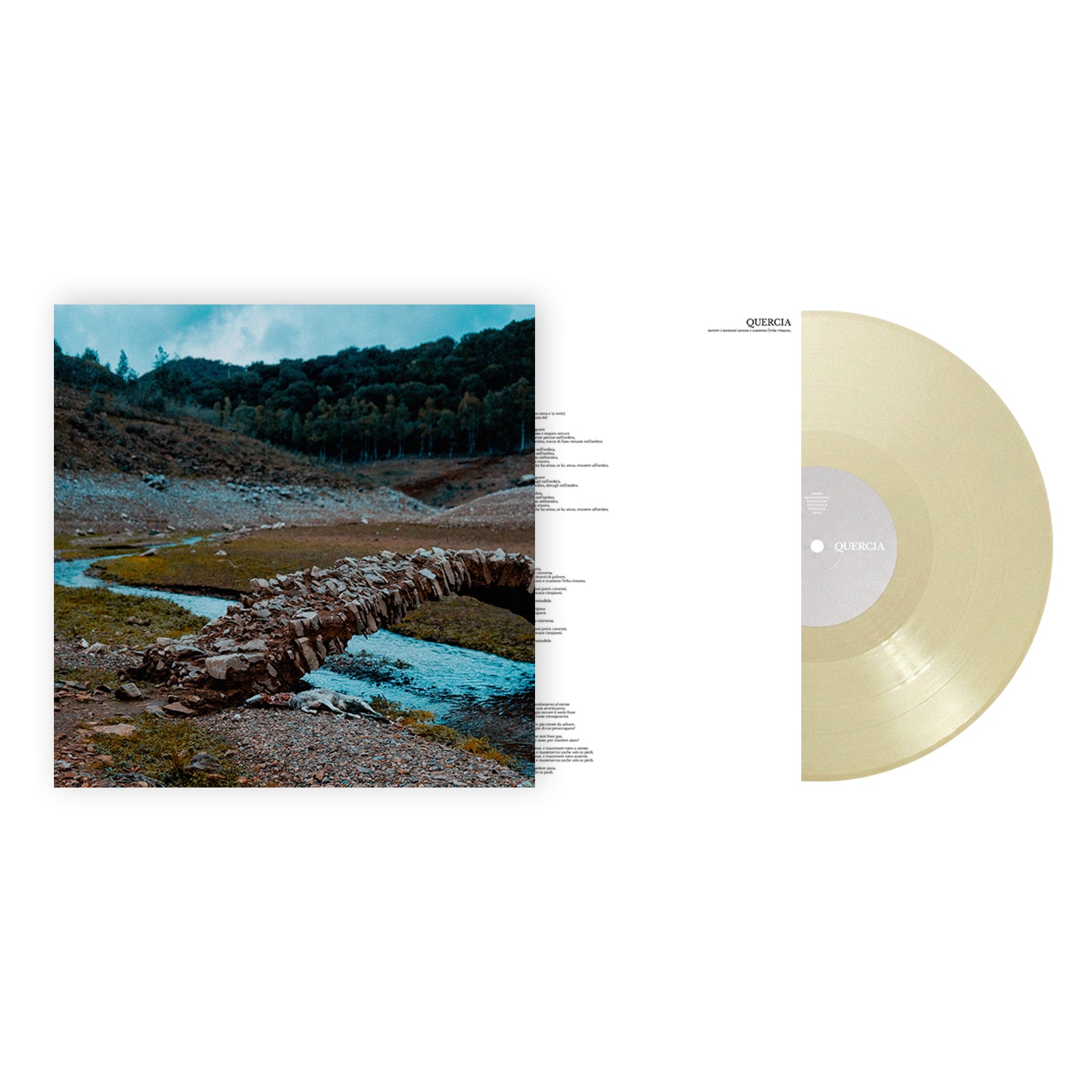 Quercia "Mentre I Monsoni Curano e Scuotono L'Erba Rimasta," "Specchio" Tee Bundle