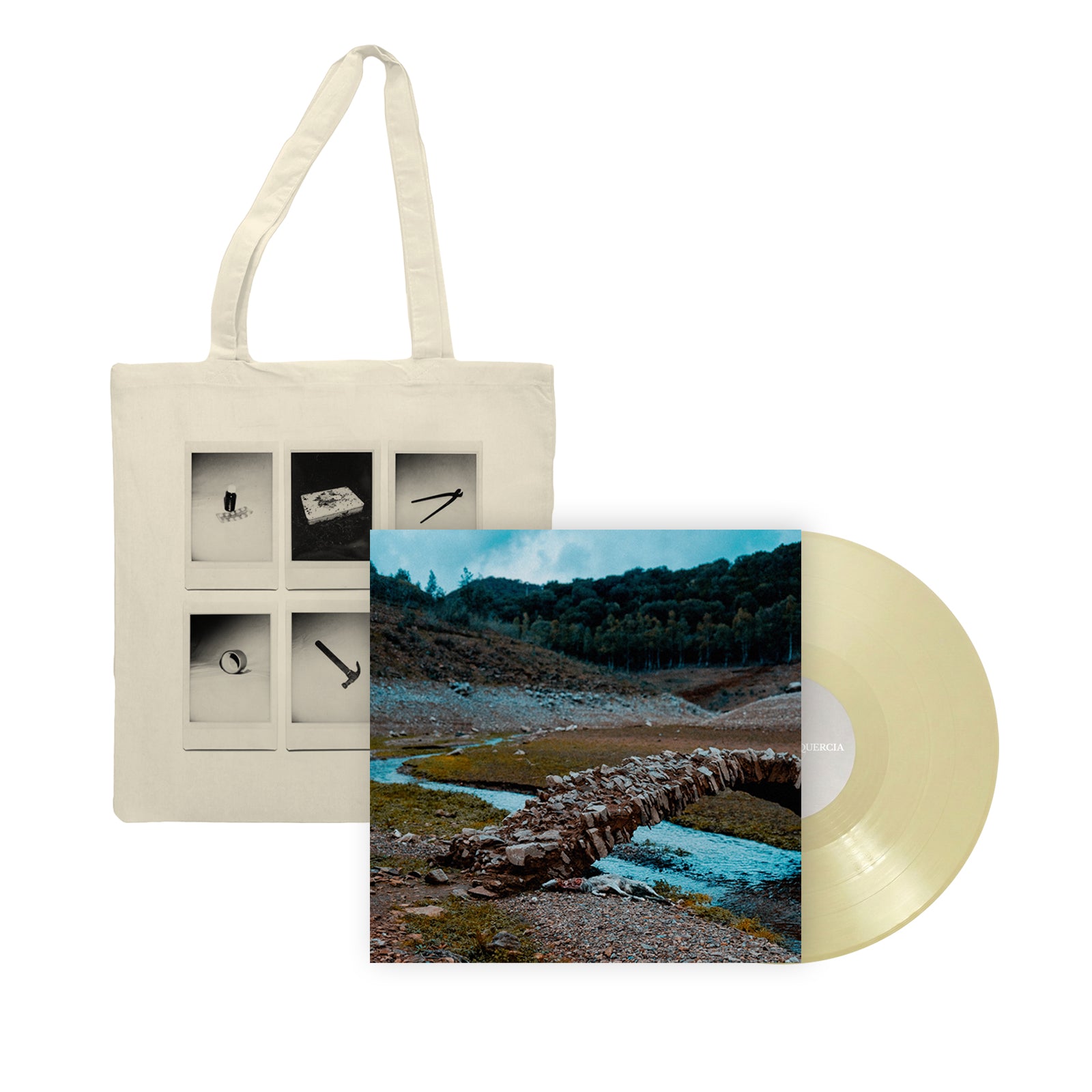 Quercia "Mentre I Monsoni Curano e Scuotono L'Erba Rimasta," "Kit" Tote Bundle