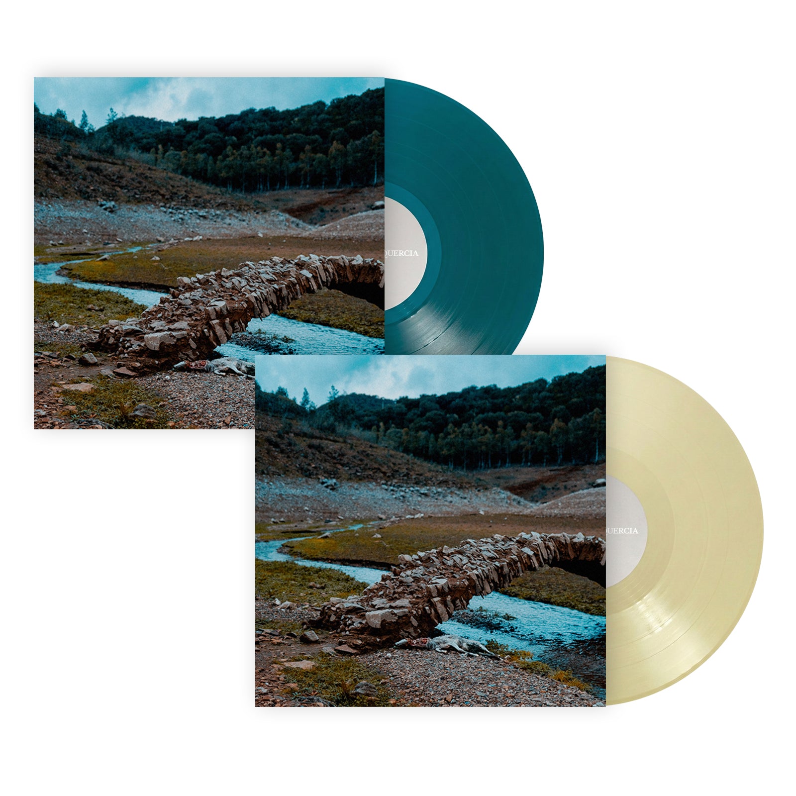 Quercia "Mentre I Monsoni Curano e Scuotono L'Erba Rimasta," 12 Inch Vinile Bundle
