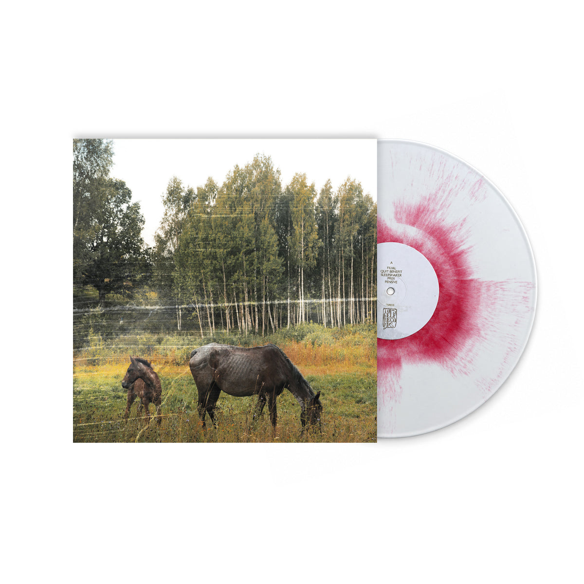 Pianos Become The Teeths "Old Piano" 12" Inch Vinyl White / Red Haze