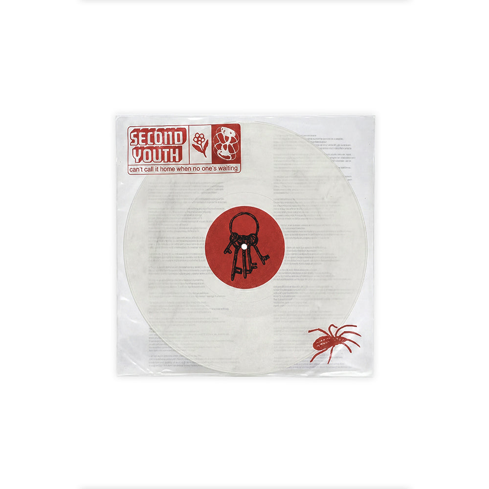 Second Youth "Can't Call It Home When No One's Waiting" 12 inch vinyl + tee white