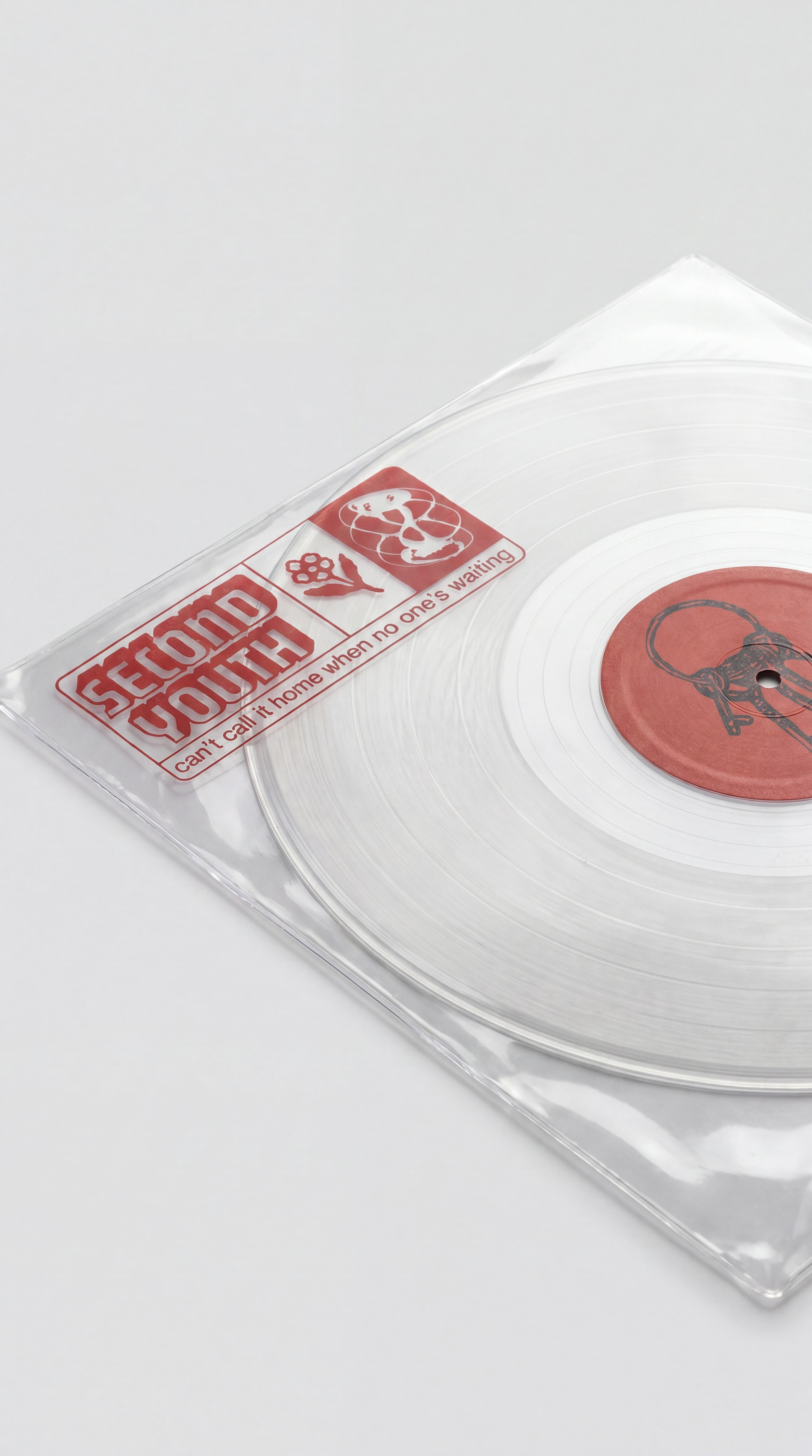 Second Youth "Can't Call It Home When No One's Waiting" 12 inch vinyl + tee white